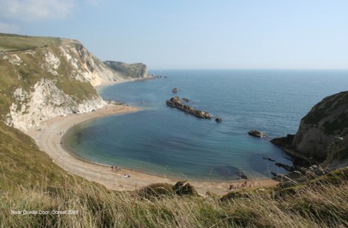 The coast near Durdle Door