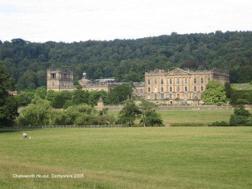 View of Chatsworth House