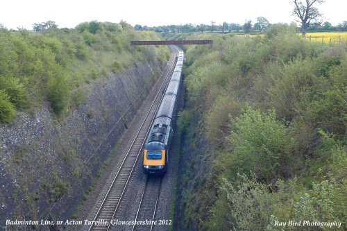 Railway, Badminton Line, Gloucestershire 2012