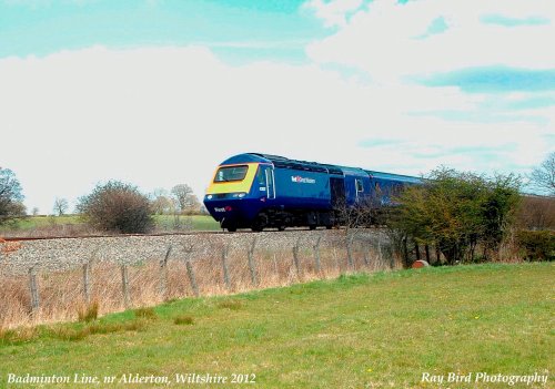 Railway, Badminton Line, nr Alderton, Wiltshire 2012