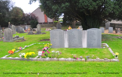 Garden of Remembrance, St Saviour's Church, Coalpit Heath, Gloucestershire 2021
