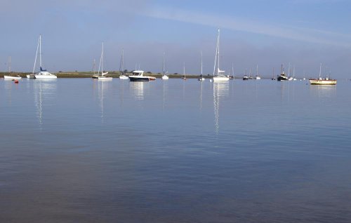 Sailing Boats at Brancaster Staithe
