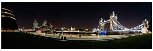 Tower Bridge, the Tower of London and the City of London