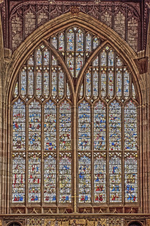 Great Malvern Priory: the east window