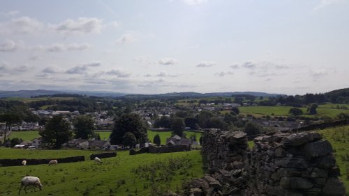 Staveley, north of Kendal,