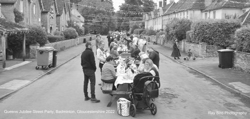 H.M The Queens Jubilee Street Party, Badminton, Gloucestershire 2022