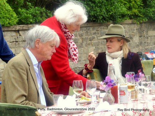 H.M The Queens Jubilee Street Party, Badminton, Gloucestershire 2022