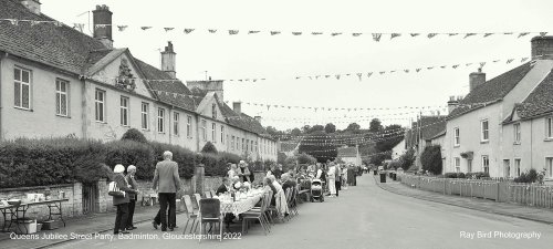 H.M The Queens Jubilee Street Party, Badminton, Gloucestershire 2022