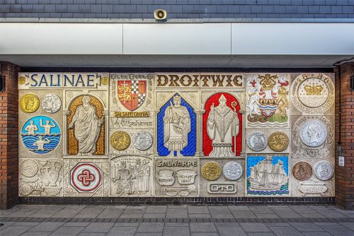 History of Droitwich ceramic mural