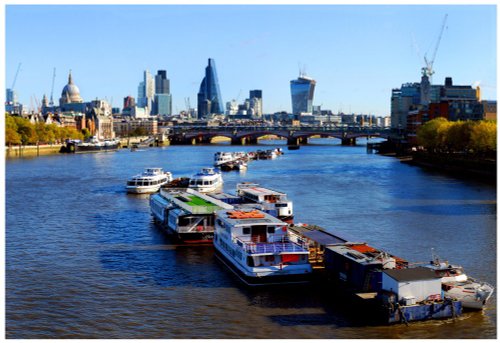 London river skyline