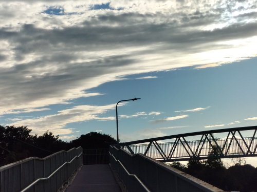 PIcturesque sky above Christchurch