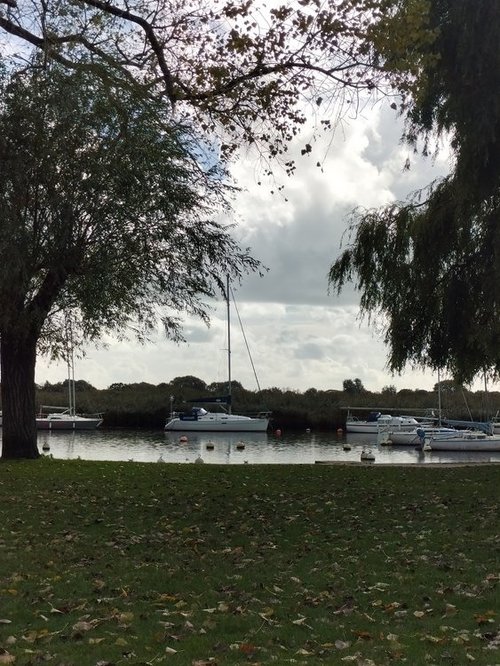 Laid-back scene at Christchurch Quay