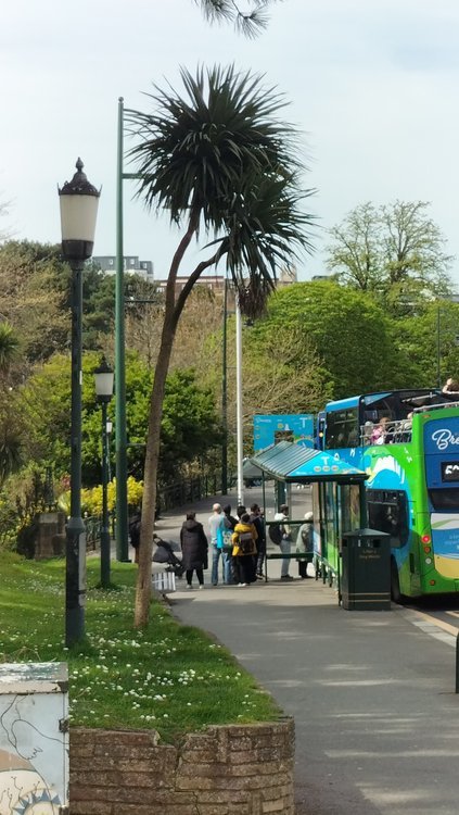 Street scene in central Bournemouth