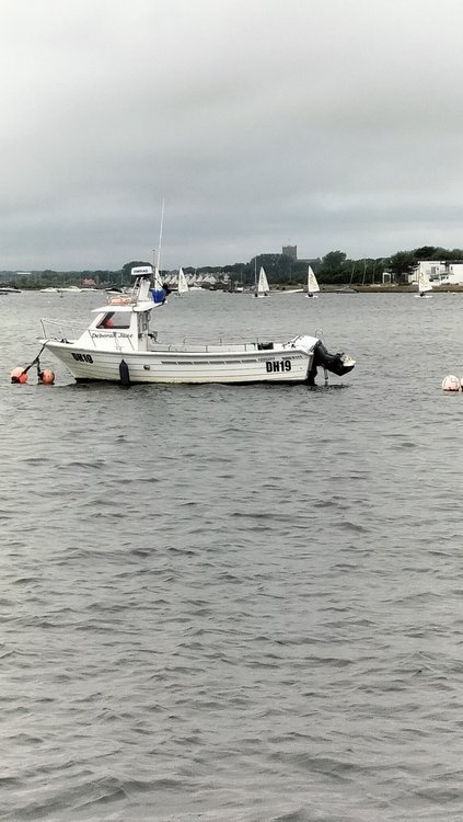 Picturesque view from Mudeford Quay near Christchurch