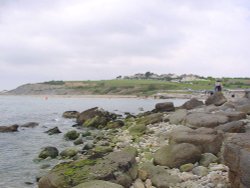 Rock pool fun around the Weymouth coast Wallpaper