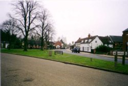 Clophill village green, Bedfordshire