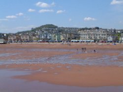 Paignton beach and seafront Wallpaper