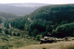 Army rock climbers at the Cadshaw Valley, Entwistle Wallpaper