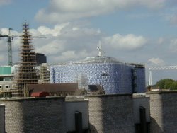 All-new Birmingham Skyline  under Construction Wallpaper