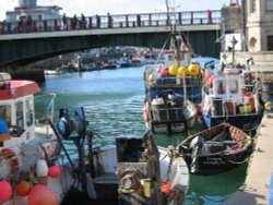 Fishing Boats in Weymouth Wallpaper