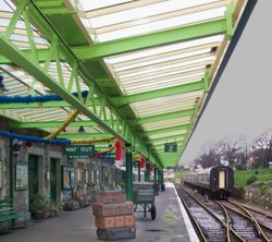 SWanage Station Wallpaper