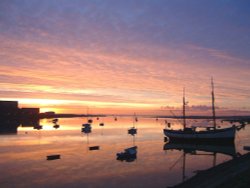 Walney Channel at Sunrise