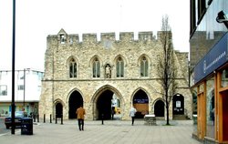 The old Bargate, Southampton Wallpaper