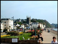 Teignmouth: The Church. Wallpaper