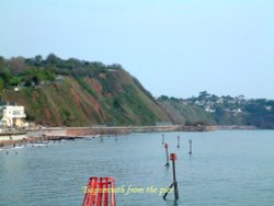 Green hills of Teignmouth Wallpaper