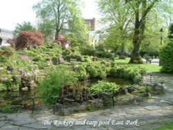 Rockery and walks East-Park Wallpaper