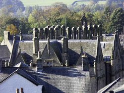 Rooftops of Settle Wallpaper