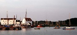 Tide Mill & River at Woodbridge Wallpaper