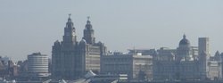 Liverpool Skyline Wallpaper