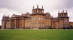 View of the palace from the south side. Wallpaper