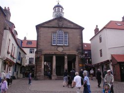 The Market Square, Whitby Wallpaper