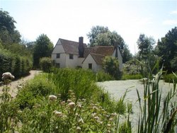 Flatford Mill Pond Wallpaper