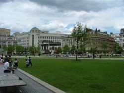 Piccadilly Gardens, Manchester Wallpaper