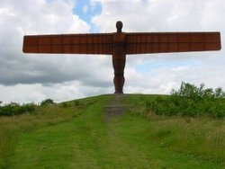 Angel Statue near A1 in Gateshead Wallpaper