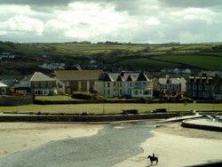 Perranporth Seafront Wallpaper