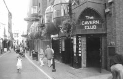 Cavern Club, Mathew Street, Liverpool. Wallpaper