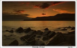 Kimmeridge Bay At Sunset Wallpaper