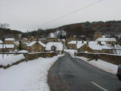 Blanchland in Wintertime (2004) Wallpaper