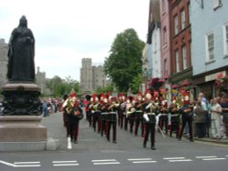 Changing of the Guard at Windsor Castle Wallpaper