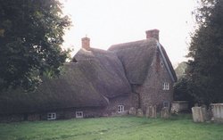 St Mary Bourne Church Parsonage, Hampshire Wallpaper