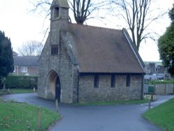 The Chapel at Old Headington Cemetery, Headington, Oxfordshire Wallpaper