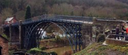 The Ironbridge, Shropshire Wallpaper