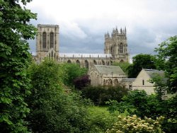 York Cathedral from city walls