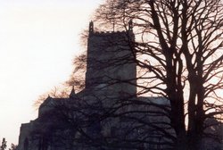 Tewkesbury Abbey, Gloucestershire Wallpaper