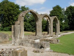 Hailes Abbey, Near Winchcombe Wallpaper