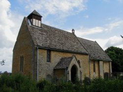 Hayles Church, adjacent to Hailes Abbey Wallpaper